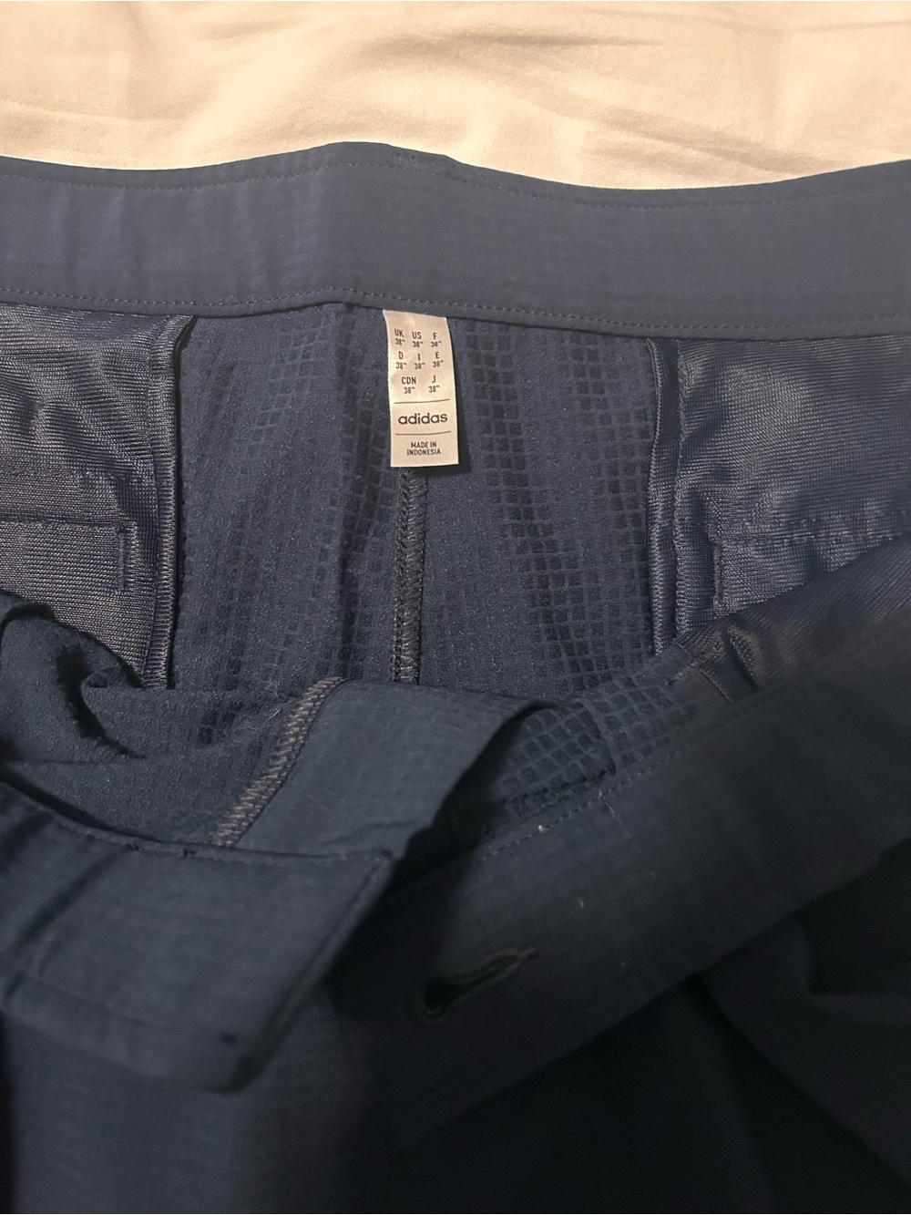 Adidas Men’s Navy Blue Hybrid Shorts